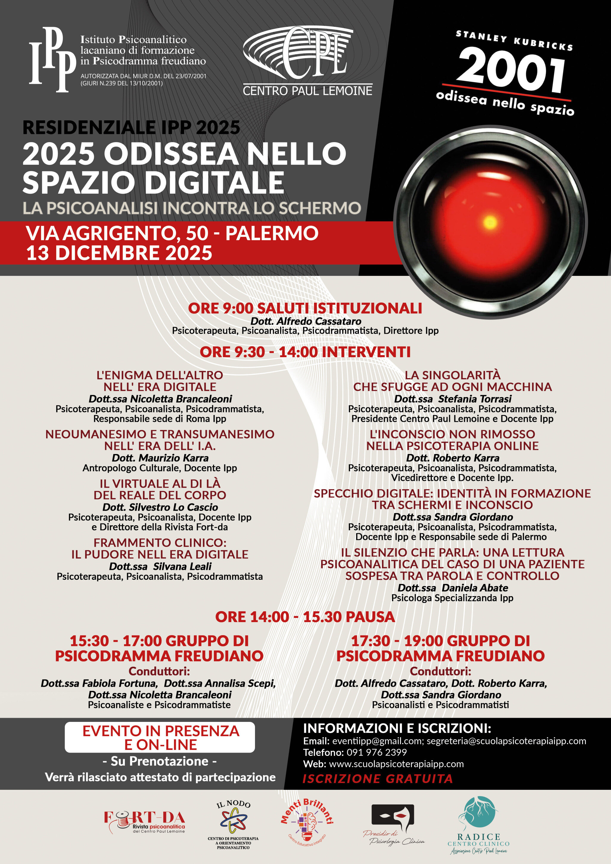 2025 Odissea nello spazio digitale