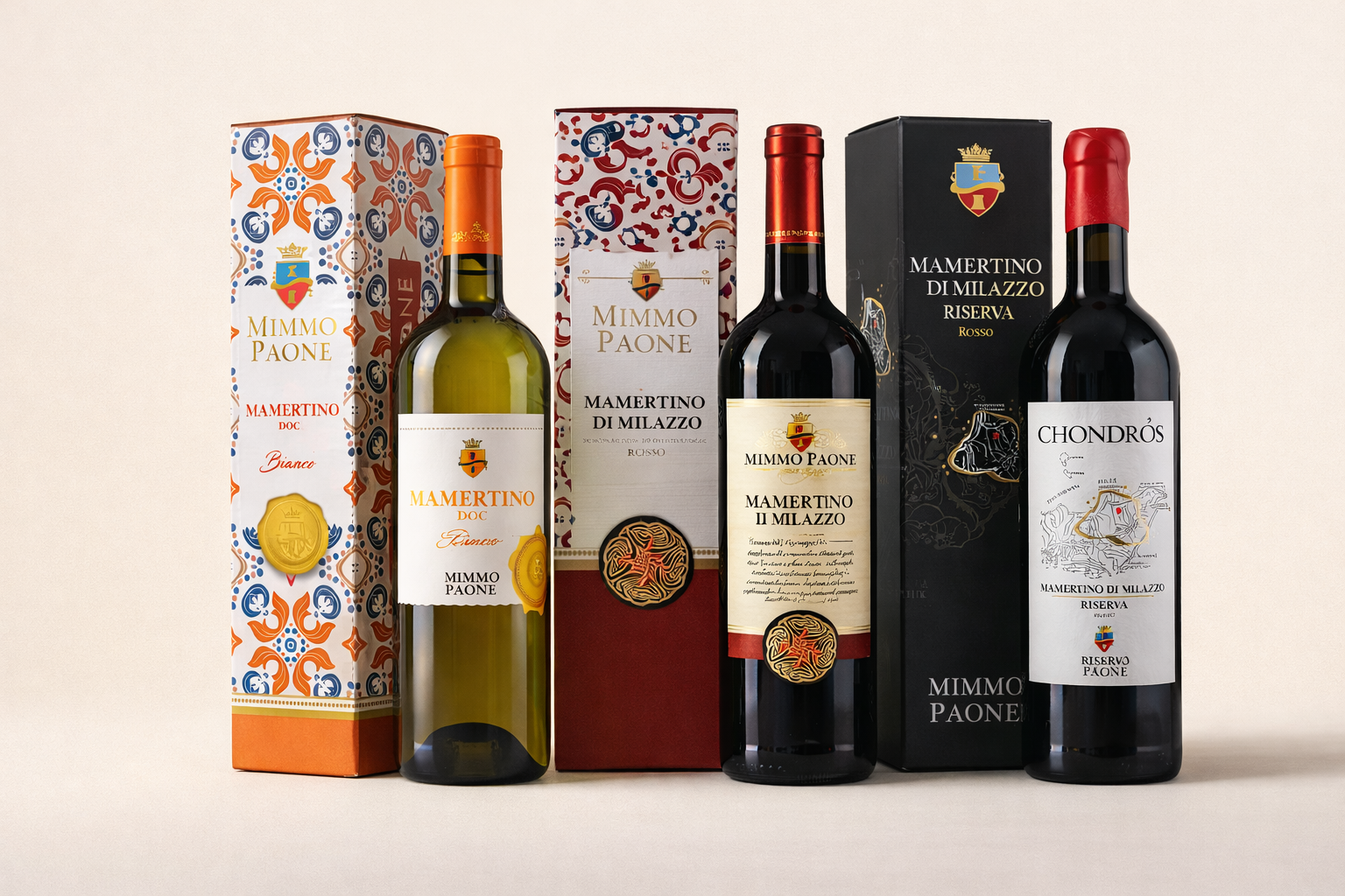 Mamertino di Milazzo DOC: differenze tra Bianco, Rosso e Riserva (Chondròs)