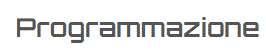 programmazione
