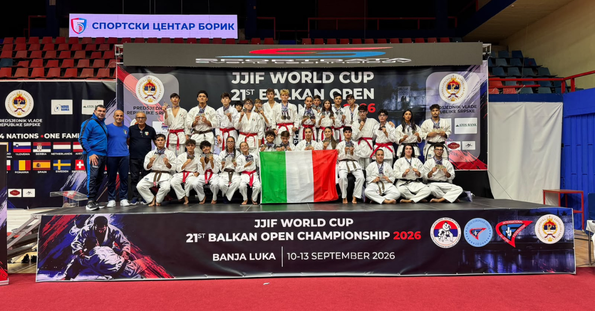 Su SudSport Ju-Jitsu, il Dojo Catania fa il pieno in Bosnia: 36 medaglie al Balkan Open - World Cup