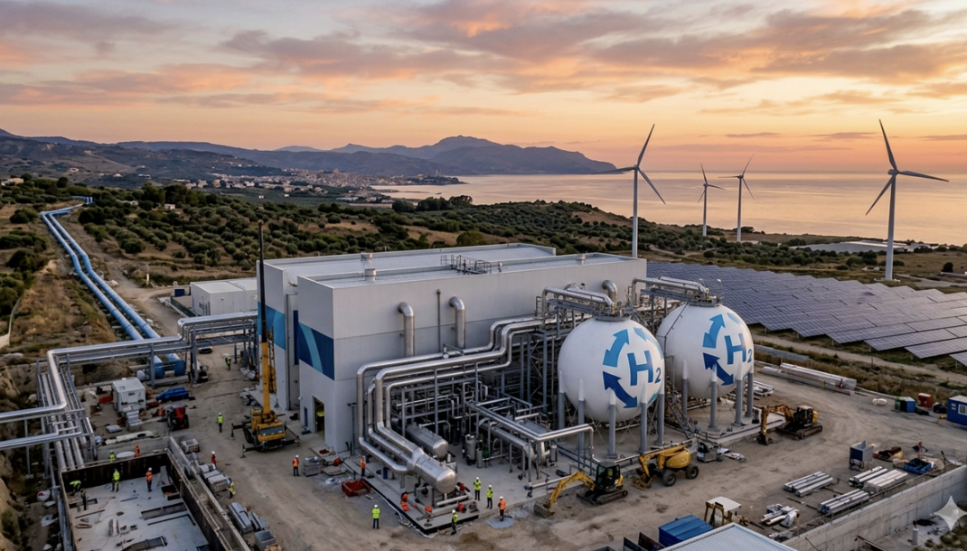 Su SudHiTech Idrogeno verde, autorizzato l’impianto di Giammoro: primo progetto in Sicilia