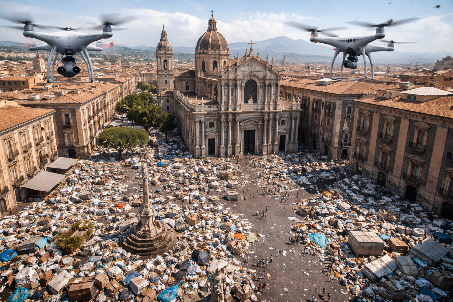 L'amministrazione Trantino, tra droni scovamunnizza e il turismo che si mangia la citt&agrave; - VIDEO