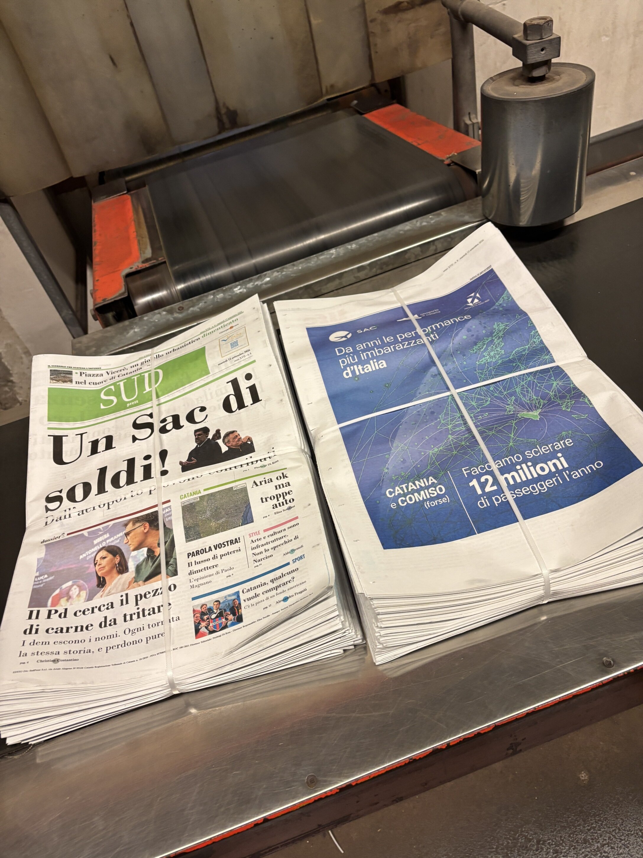 SUD, dal 15 settembre il nuovo numero: «Un Sac di soldi!», inchieste e satira ma anche cose belle e utili