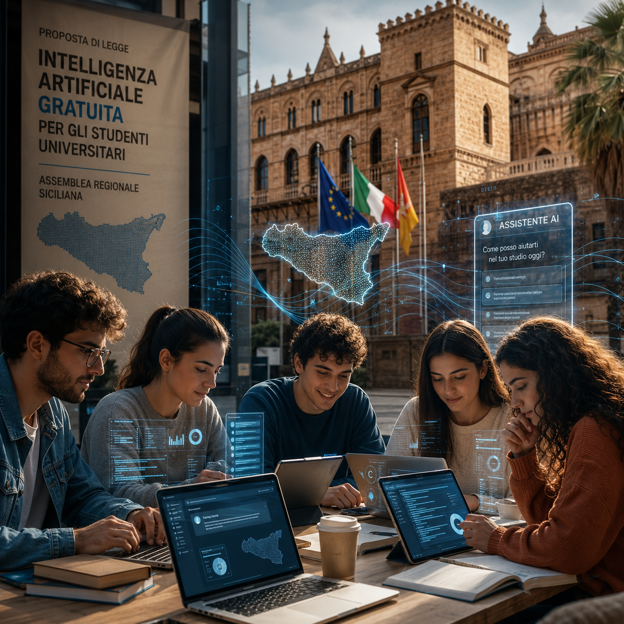 Su SudHiTech La tecnologia non sia un privilegio: 116 mila studenti siciliani possono avere l&rsquo;intelligenza artificiale gratis