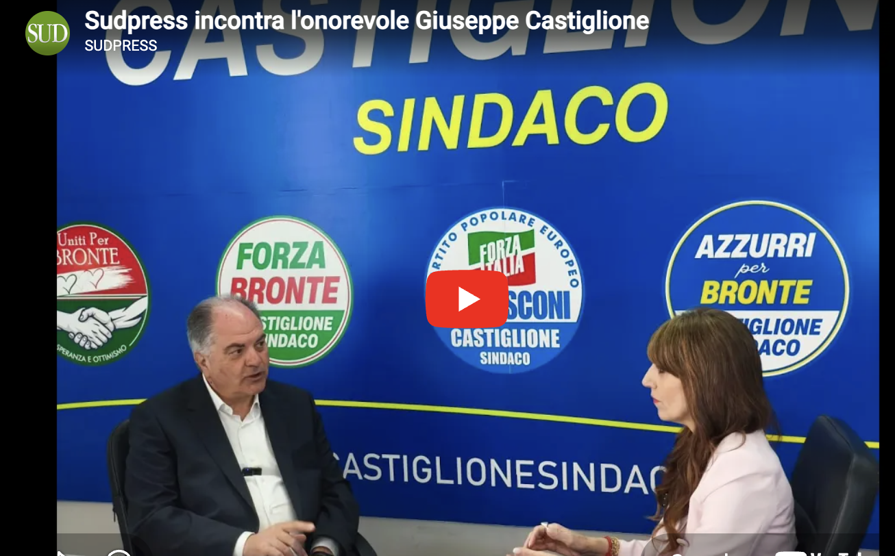 Bronte al voto, Giuseppe Castiglione: “Non scendo di grado, aumento la mia responsabilità verso la città”