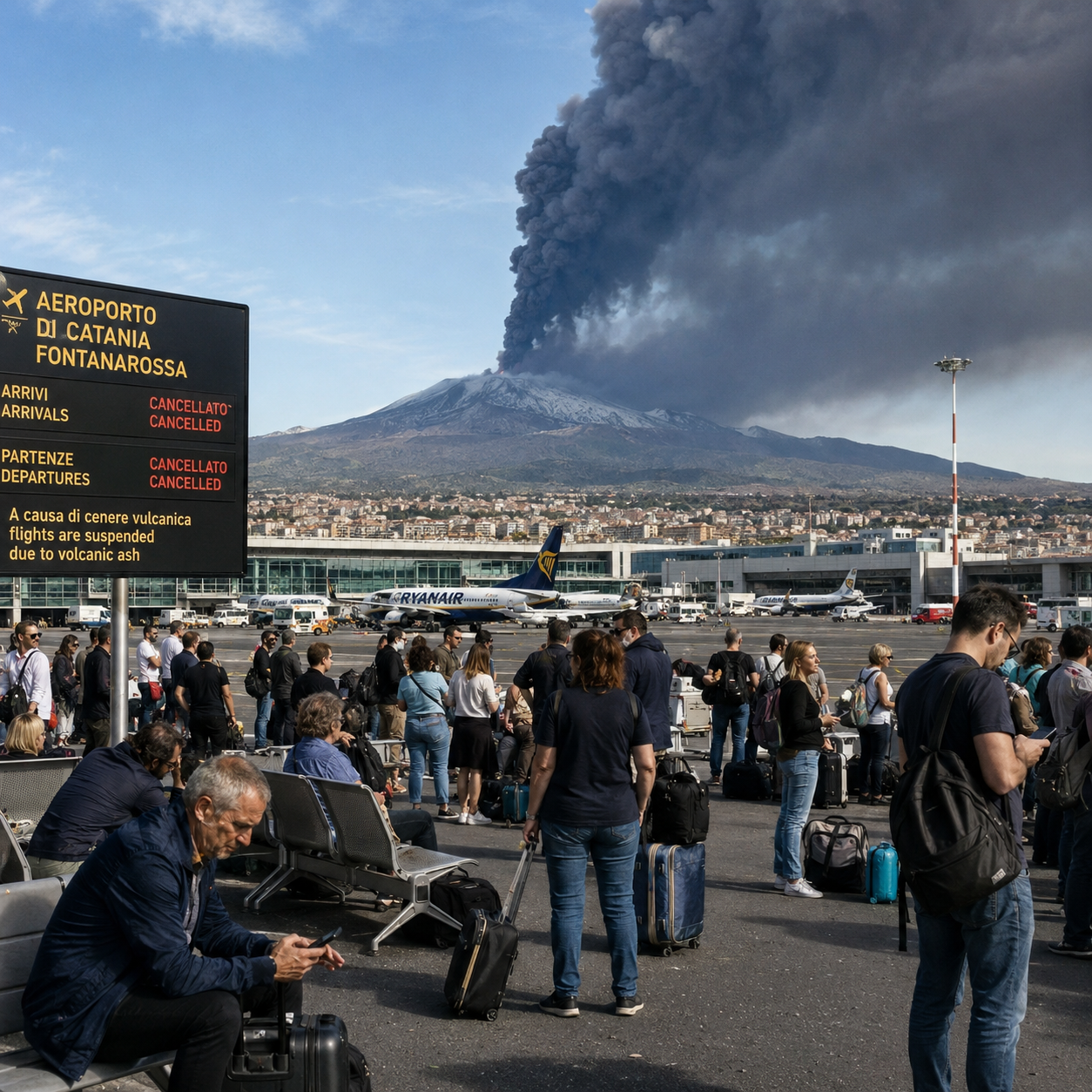 Su SudHiTech La Sicilia che corre, ma basta una nube dell&rsquo;Etna per fermarla