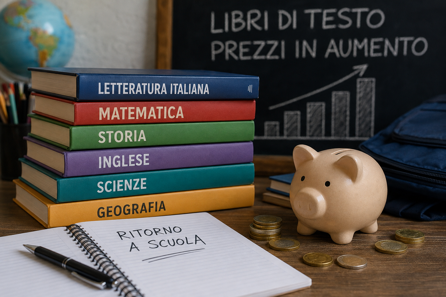 Su SudLIFE Libri scolastici, prezzi in aumento ma la spesa delle famiglie scende