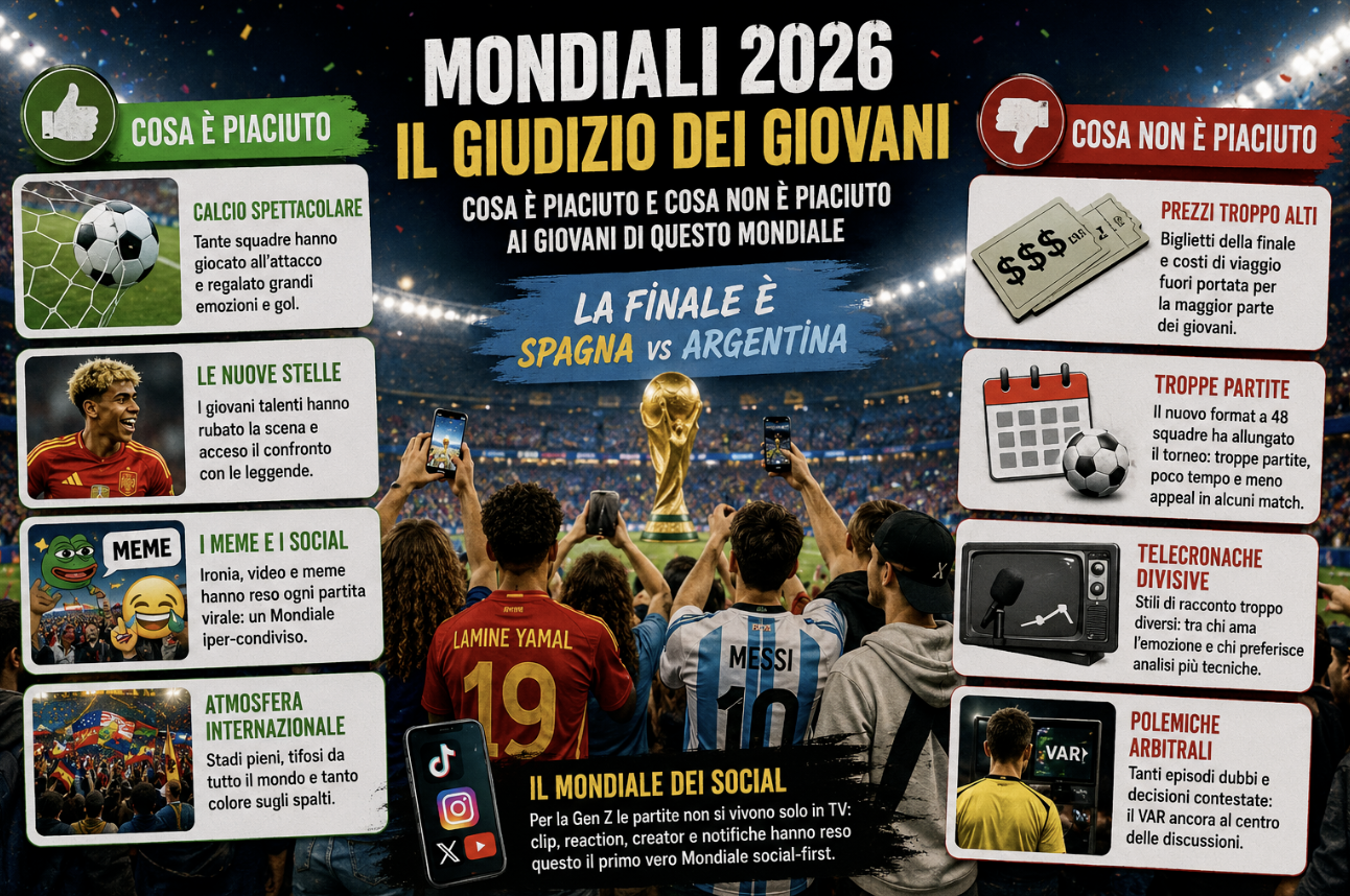 Su SudLIFE Terminano i Mondiali 2026: cosa è piaciuto e cosa non ha convinto i ragazzi?
