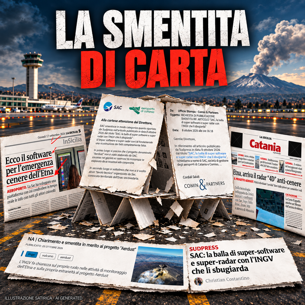 SAC-aeroporti di Catania e Comiso (sic!): la smentita a Sudpress e Sudpress ci riderebbe se non ci fosse da piangere SAC-aeroporti di Catania e Comiso (sic!): la smentita a Sudpress e Sudpress ci riderebbe se non ci fosse da piangere