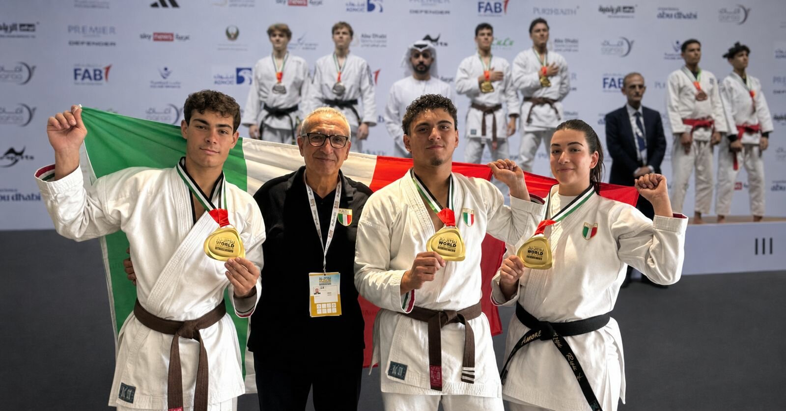 Su SudSport Il Dojo Catania domina il Mondiale: tre ori e un argento ad Abu Dhabi