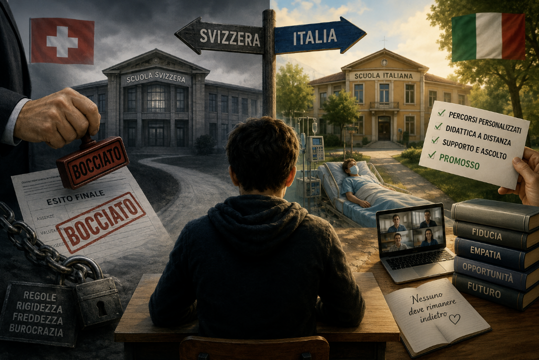 Su SudLIFE Bocciati dopo aver vissuto una tragedia: in Svizzera la scuola ha dimenticato l'umanità