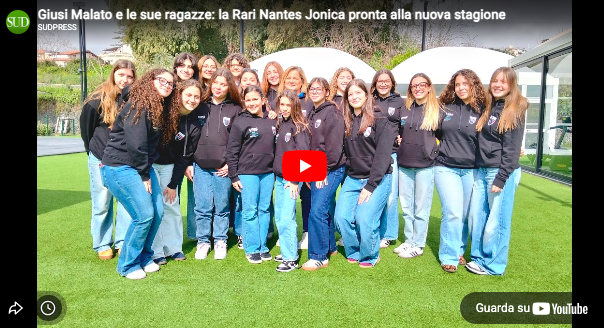 Su SudSport Giusi Malato e le sue ragazze: la Rari Nantes Jonica pronta alla nuova stagione Su SudSport Giusi Malato e le sue ragazze: la Rari Nantes Jonica pronta alla nuova stagione