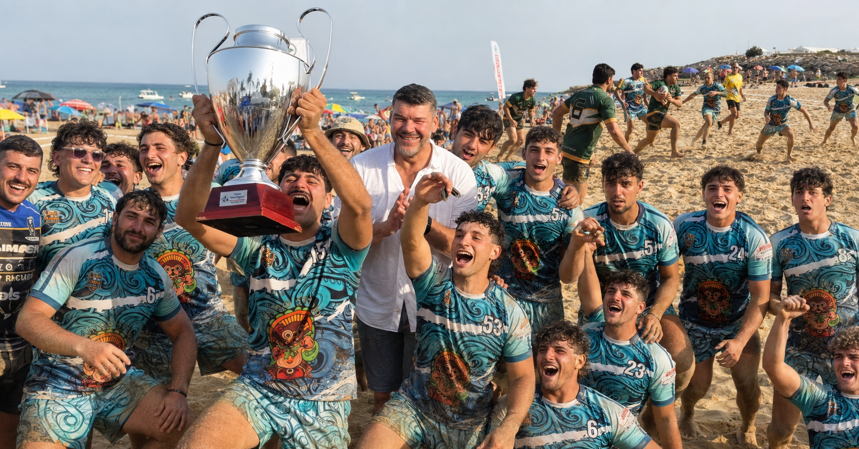 Su SudSport Beach Rugby, I Polemici dominano il circuito siciliano e conquistano il Trofeo Nino Pagano