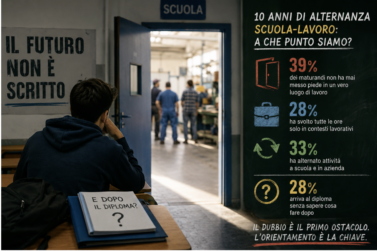 Su SudLIFE 10 anni di Alternanza scuola-lavoro, ma il lavoro &egrave; un'incognita