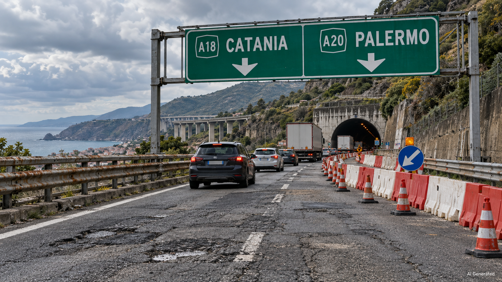 Autostrade siciliane A18 e A20 il conto del disastro e le responsabilità di Aricò