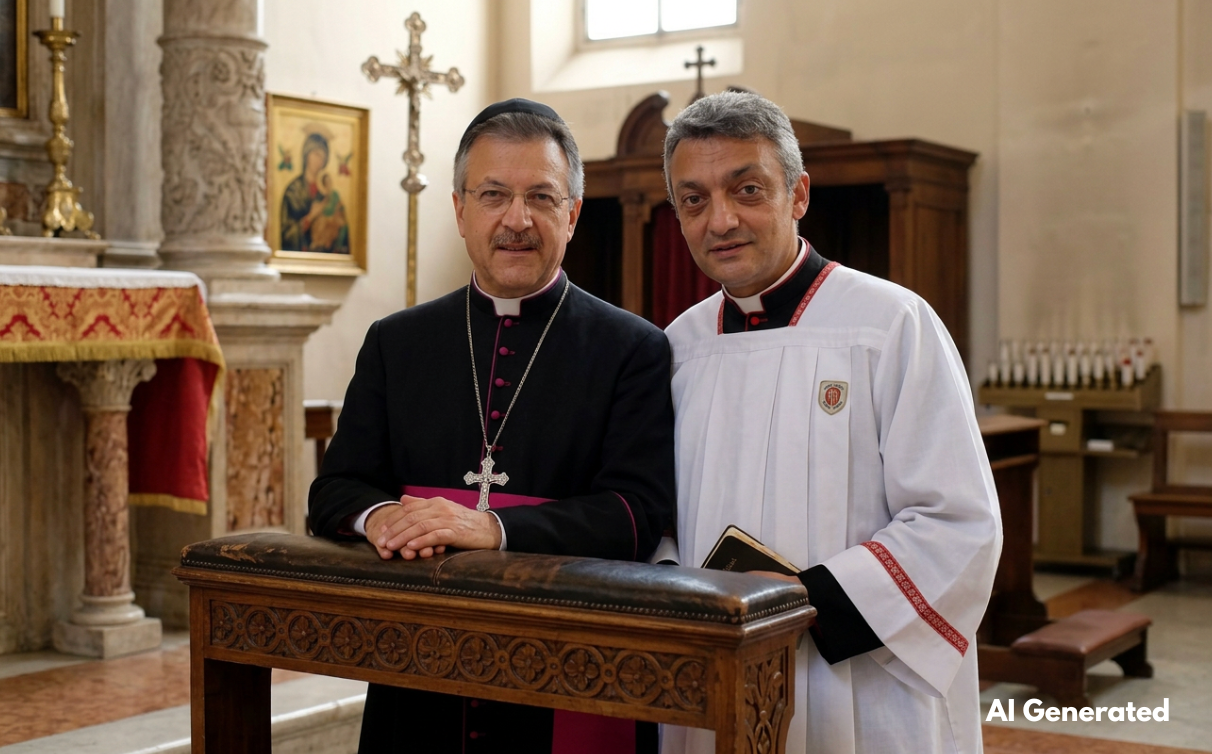 Cardinale e chierichetto