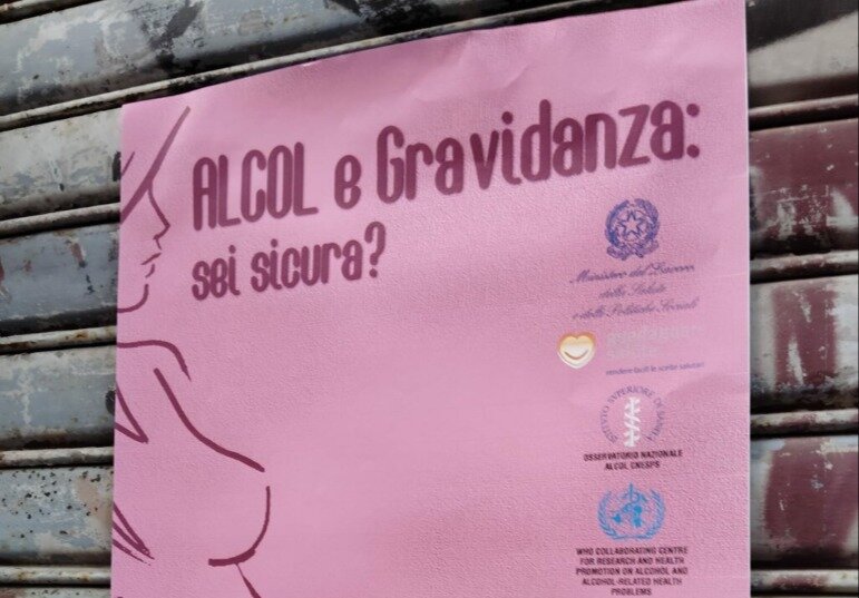 Su SudPalermo &ldquo;Un solo drink &egrave; gi&agrave; troppo&rdquo;: anche Palermo si mobilita per la prevenzione contro la Sindrome Feto-Alcolica