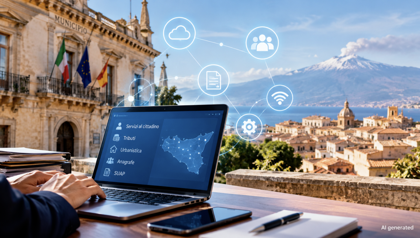 Su SudHiTech Comuni siciliani, digitale incompiuto e poche competenze