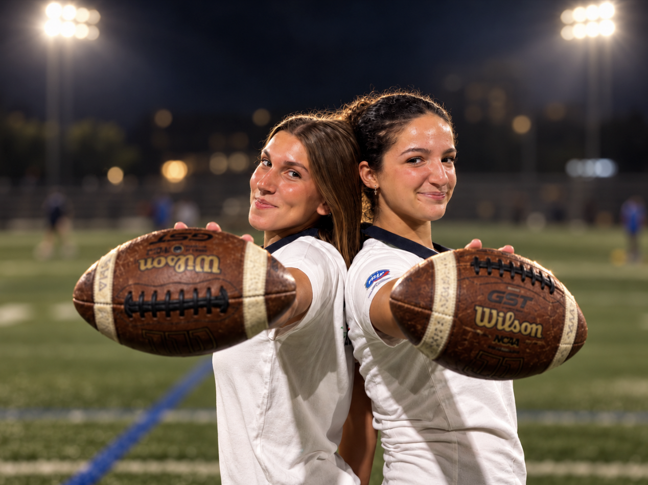 Su SudSTYLE FLAG FOOTBALL. Due atlete palermitane agli europei u17