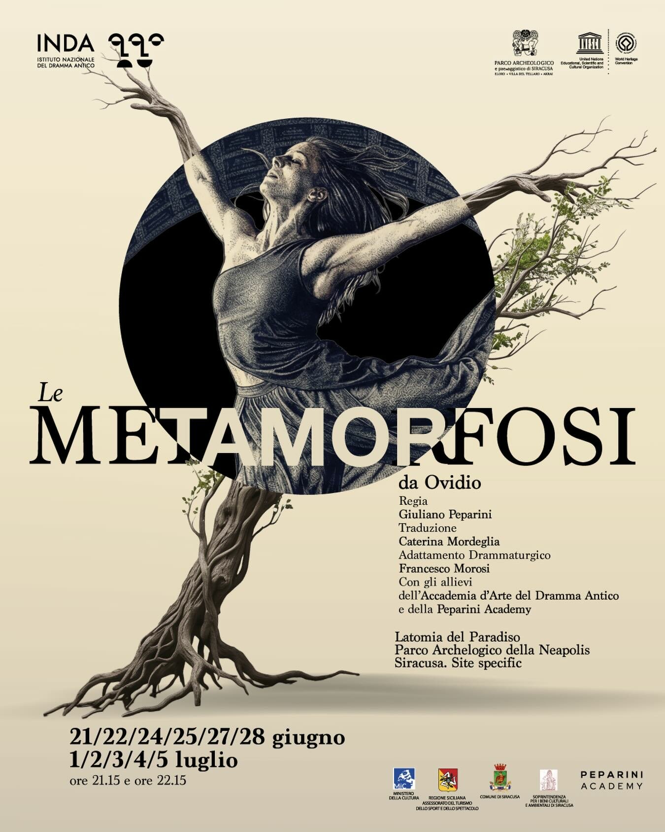 Su SudARTE Le Metamorfosi da Ovidio al Parco archeologico della Neapolis