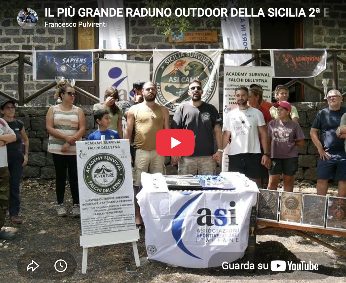 Su SudSport Sicilia Survival ASI Camp, sull&rsquo;Etna vincono natura e spirito di squadra
