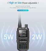 Baofeng UV-25 10W Walkie Talkie A Lungo Raggio Tri Band FM - Foto 7