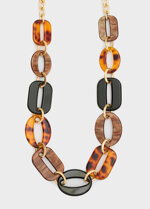 collana-lunga-big-element-resina-marrone