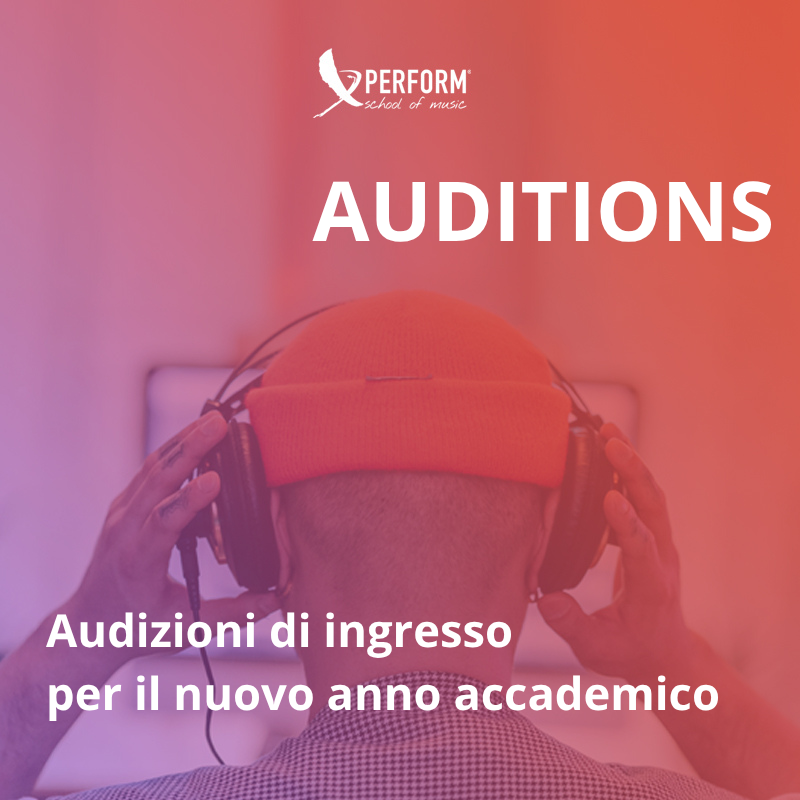 Audizioni del 20 luglio: il primo passo del tuo percorso Audizioni del 20 luglio: il primo passo del tuo percorso