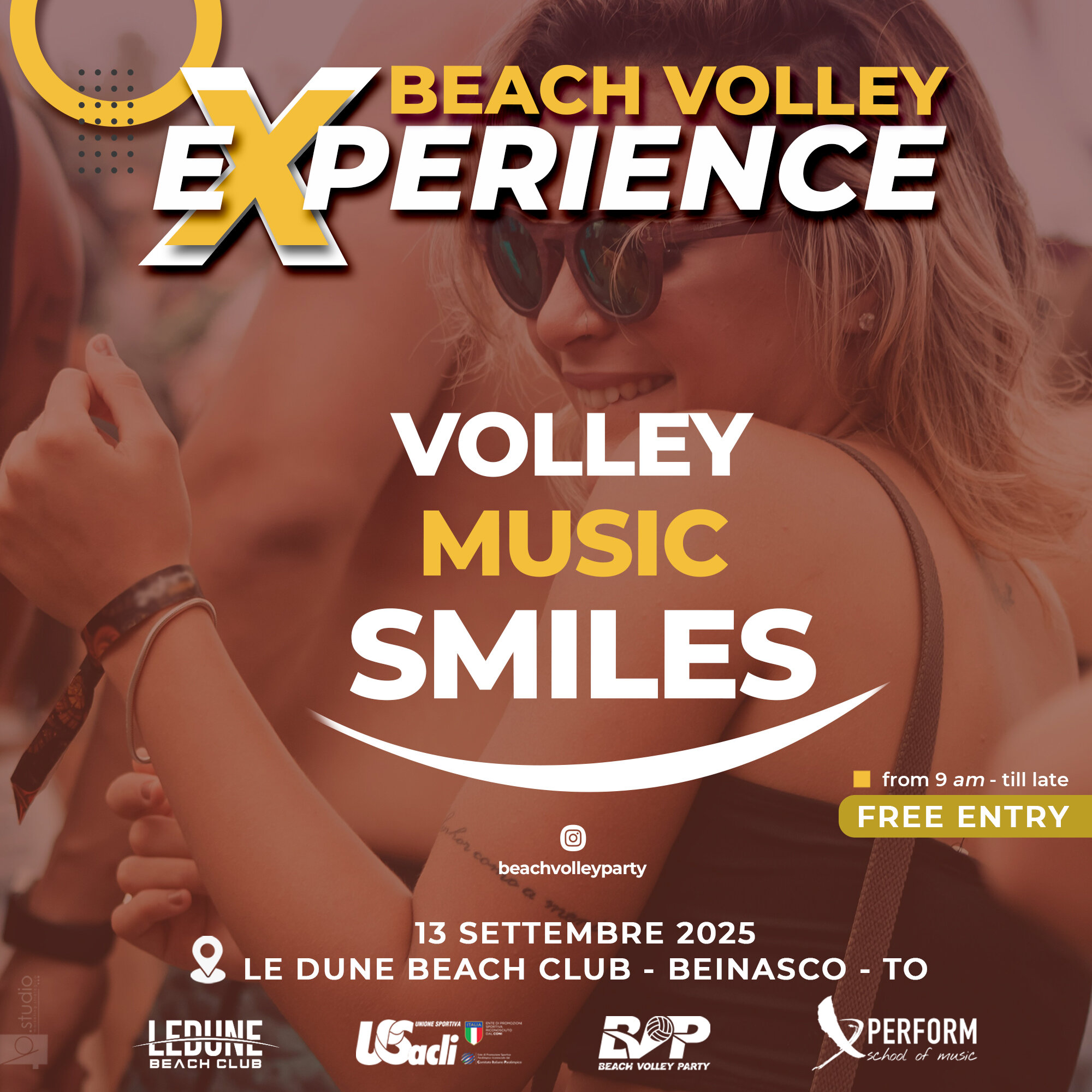 Sport, musica e divertimento: Perform School of music al torneo di Beach Volley di Beinasco