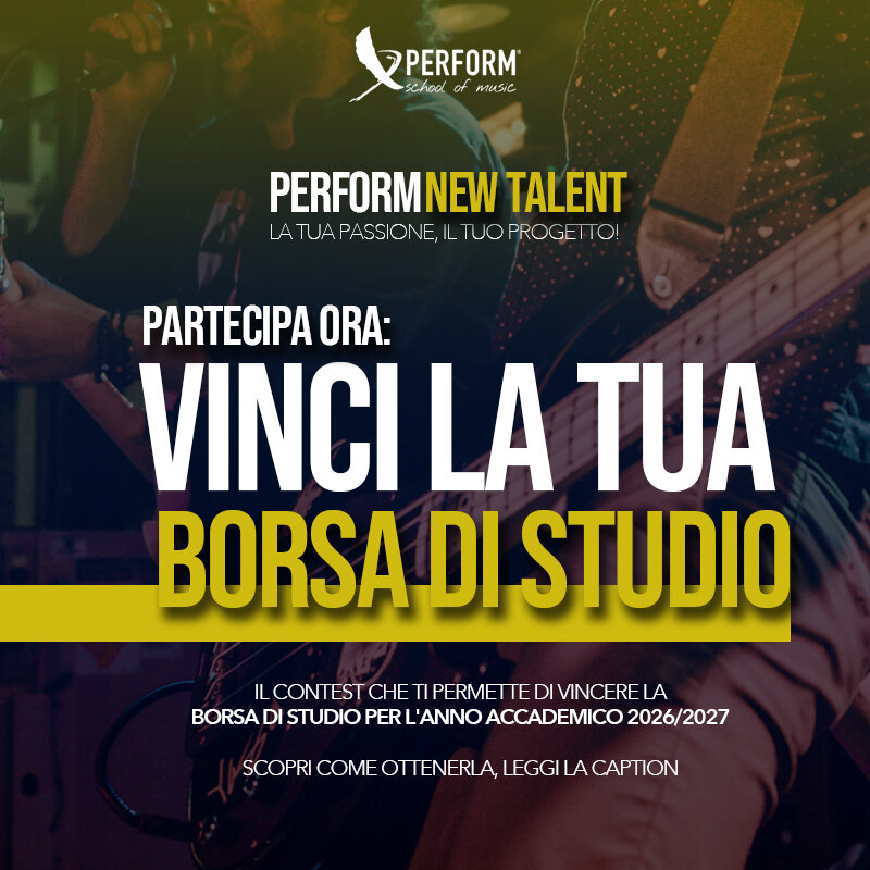 PERFORM New Talent: we're not looking for a new face, we're looking for...