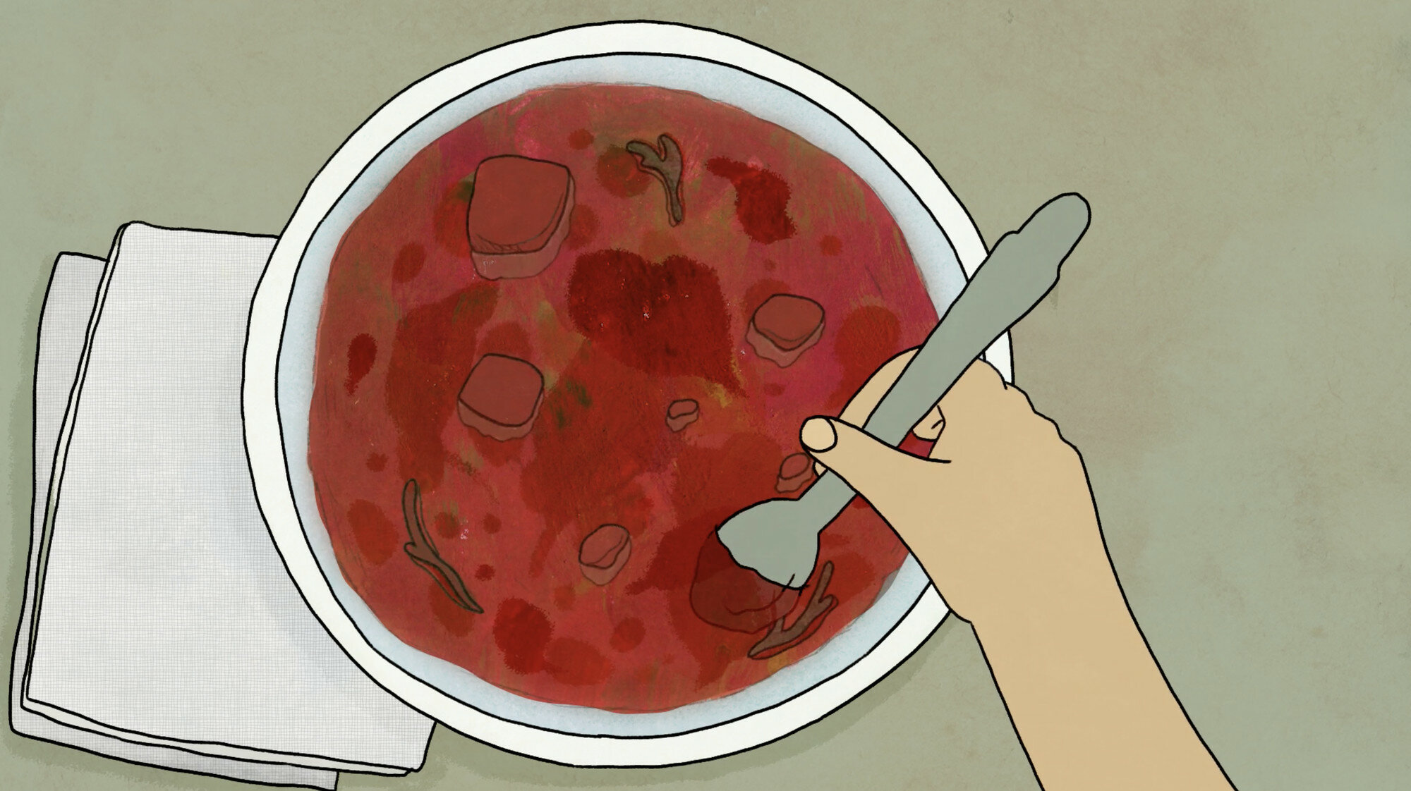 doodlebug nolan short film frame