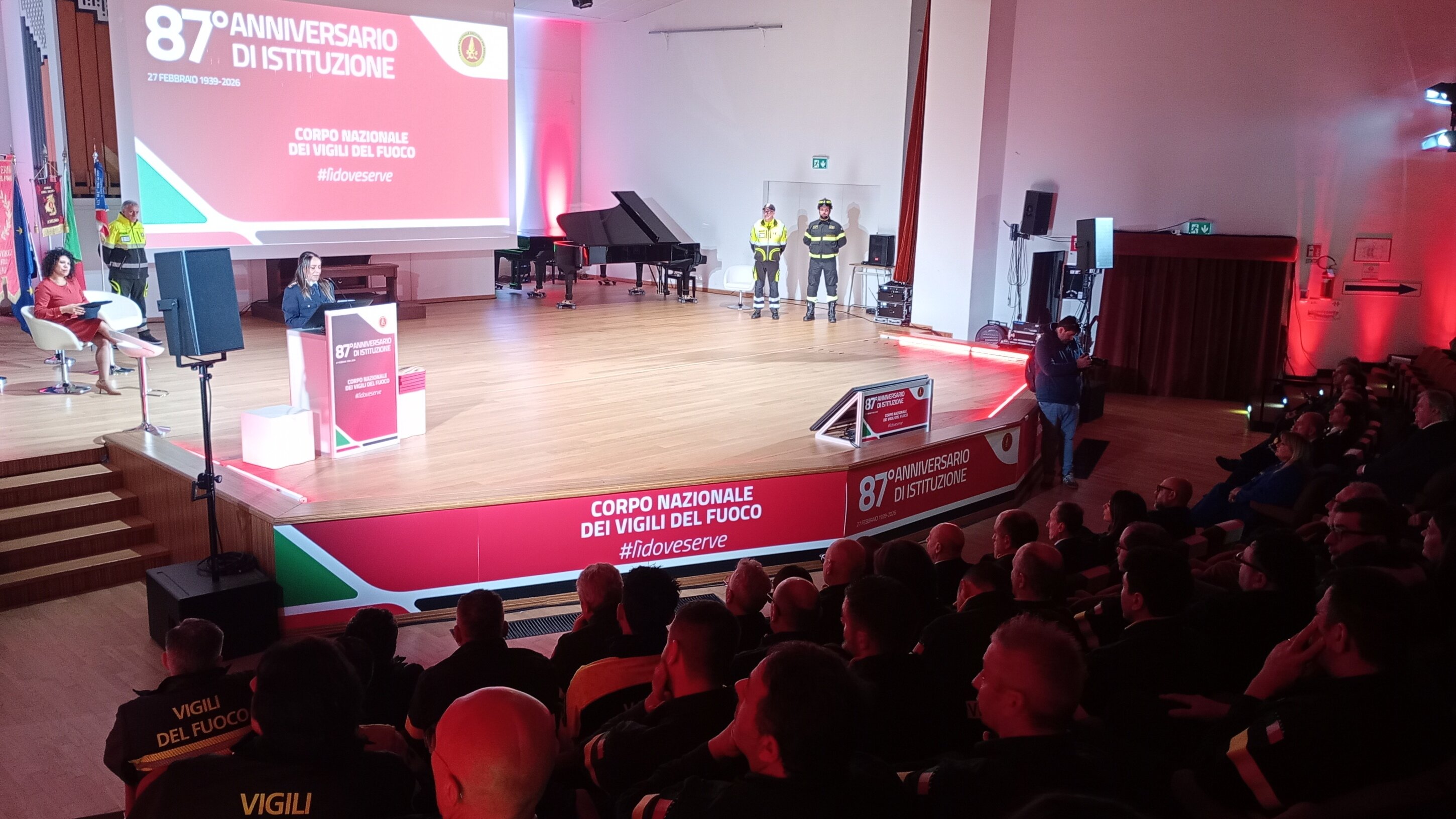 Avellino celebra la Prima Festa Istituzionale dei Vigili del Fuoco: nel 2025 oltre 7mila interventi