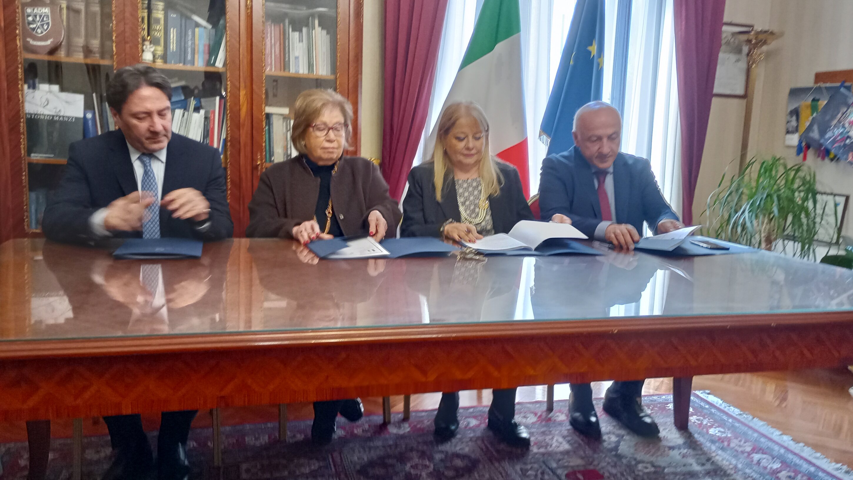 Sant'Angelo dei Lombardi ha un nuovo Commissariato, siglato in Prefettura il protocollo per la realizzazione