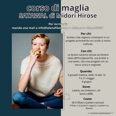 corso maglia satawal