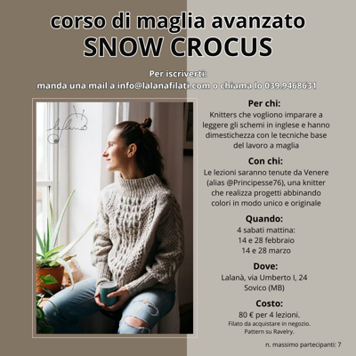 snow crocus febbraio 2026