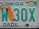 targa-auto-originale-stato-florida-contea-miami-dade-serie-19911997-nnw30x