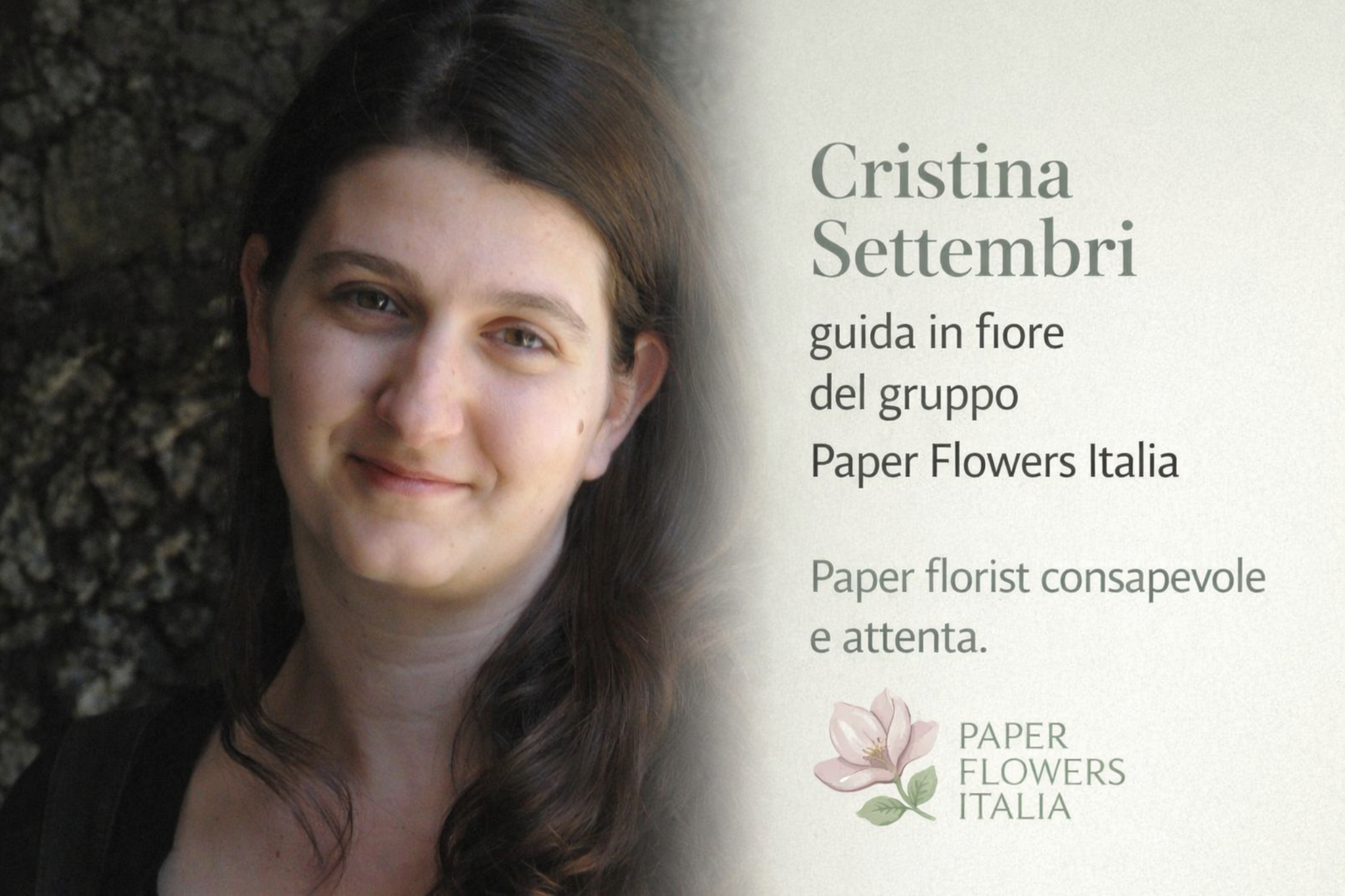 Guide in Fioritura - Vi presento Cristina Settembri