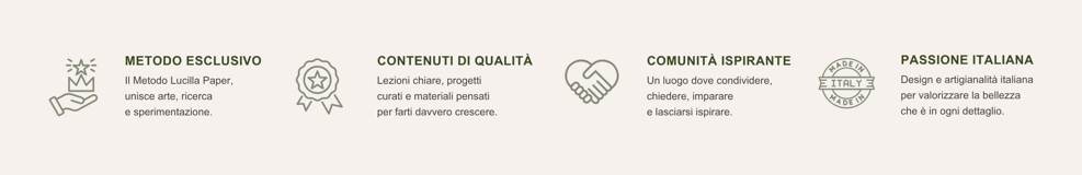 fascia valori lucilla paper