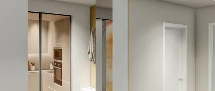 eyJhbCI6IlByb2pla3RpbWkgM0QgaSBrdXpoaW7rcyBtZSBkeWVyIHNsaWRpbmcgZGhlIG9yZ2FuaXppbWluIGludGVsaWdqZW50IHTrIHBhamlzamV2ZSBpbmthc28uIiwiZW4iOiJCSU0gbW9kZWxpbmcgb2YgdGhlIGtpdGNoZW4gd2l0aCBzbGlkaW5nIHN5c3RlbXMgYW5kIGludGVncmF0ZWQgYXBwbGlhbmNlIGxheW91dC4ifQ==