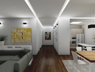 Apartament me tarrace projekt