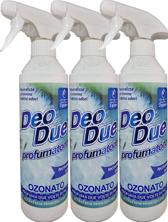 deodue ozonato 3 pezzi