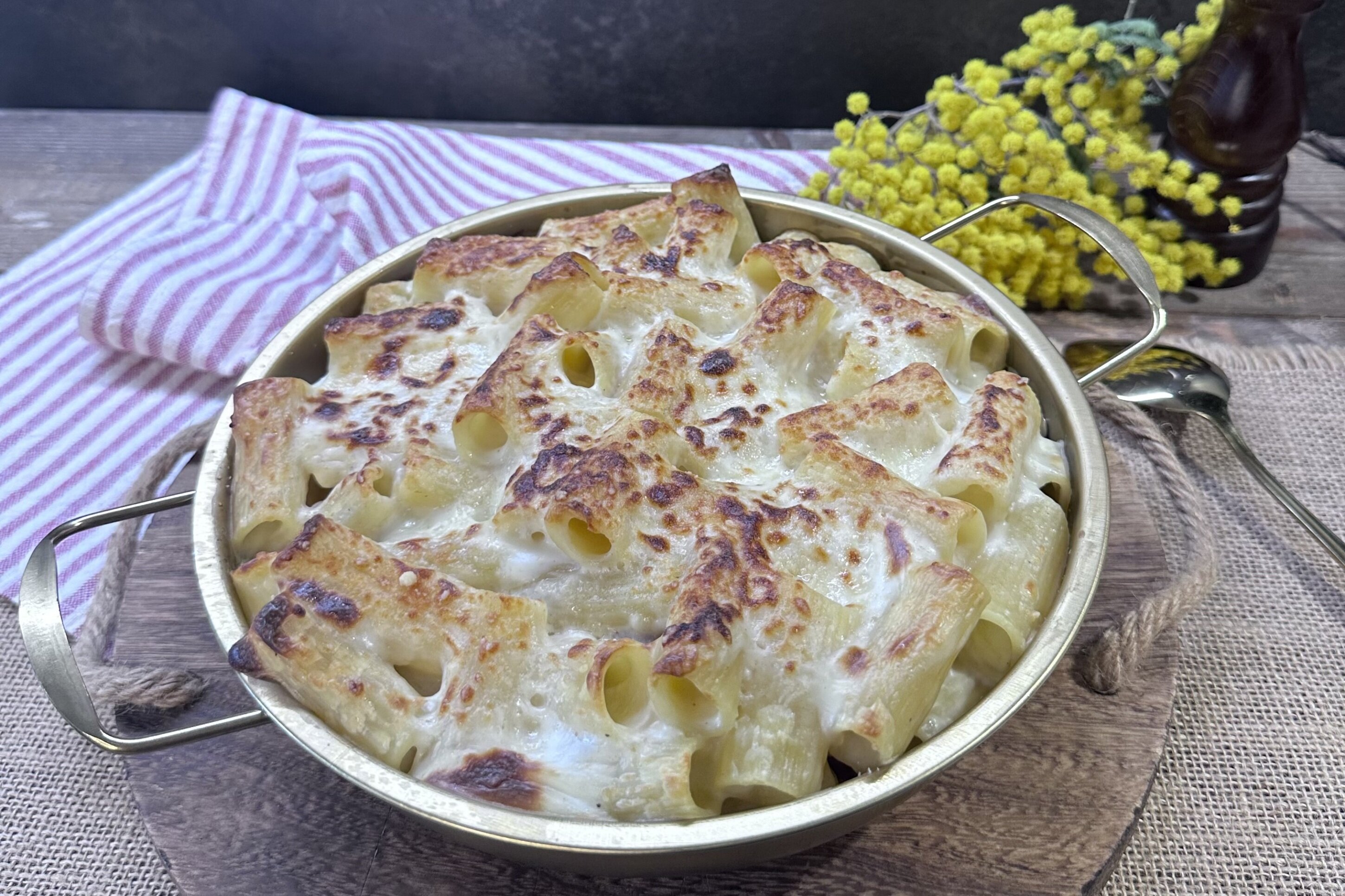 Pasta al gratin facile e gustosa
