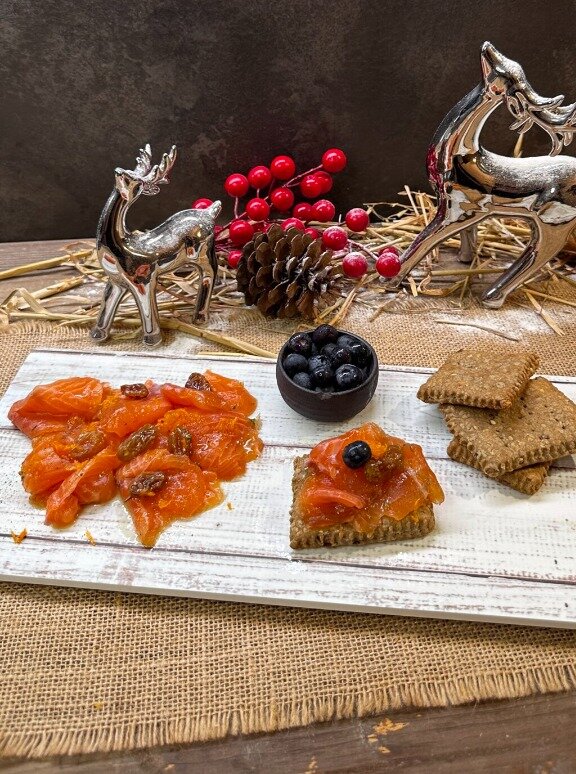 Salmone marinato agli agrumi