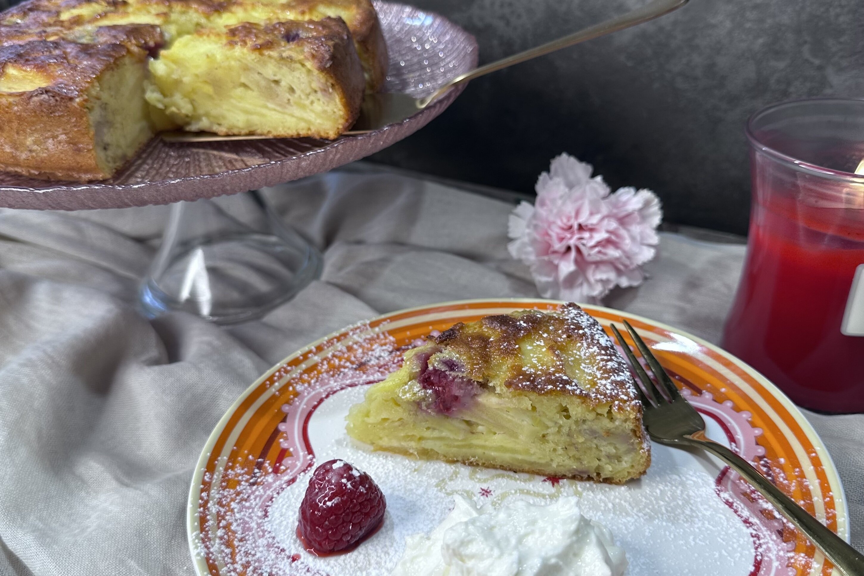 Torta alla frutta zero sbatti