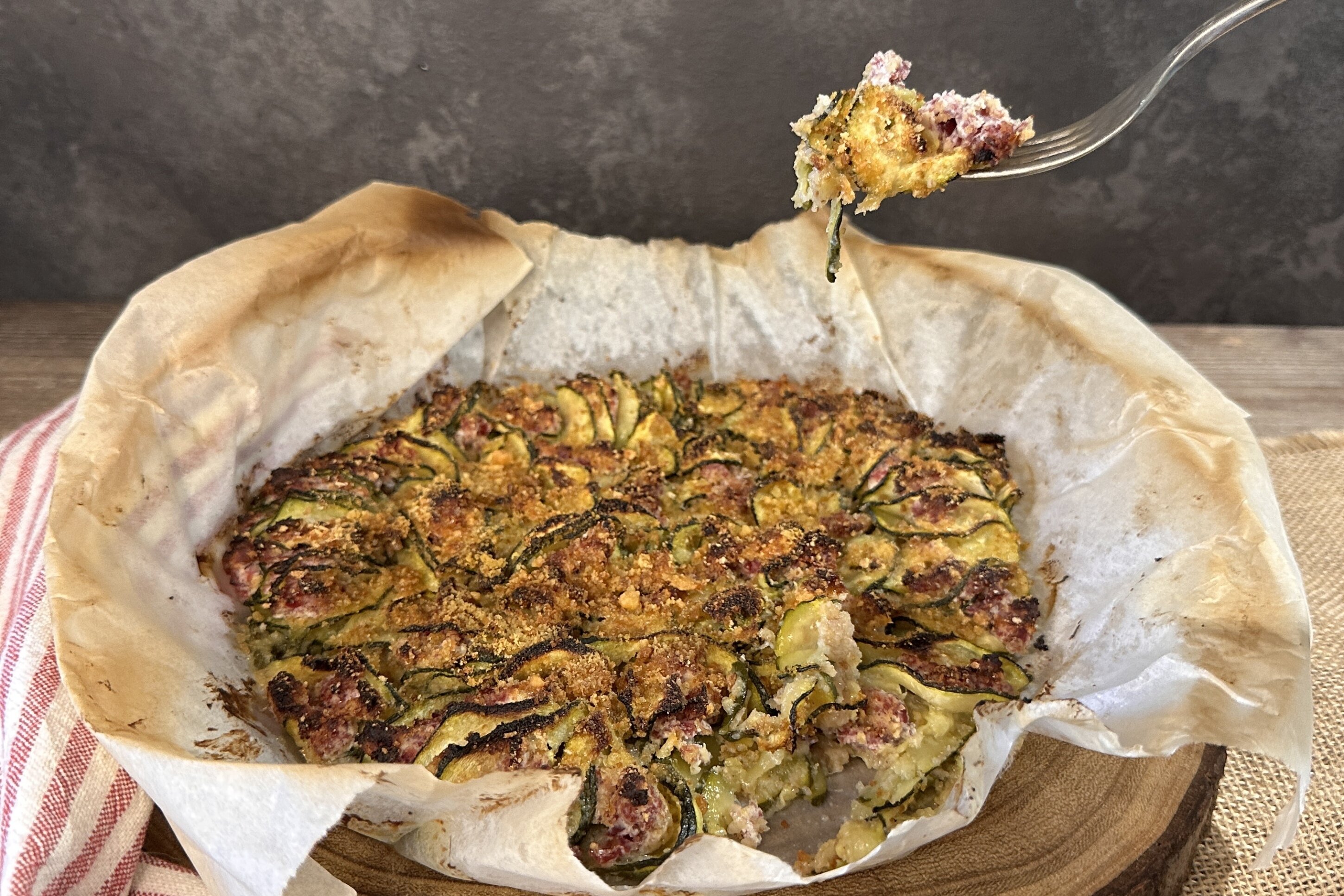 Zucchine al forno: ricetta con bresaola e ricotta