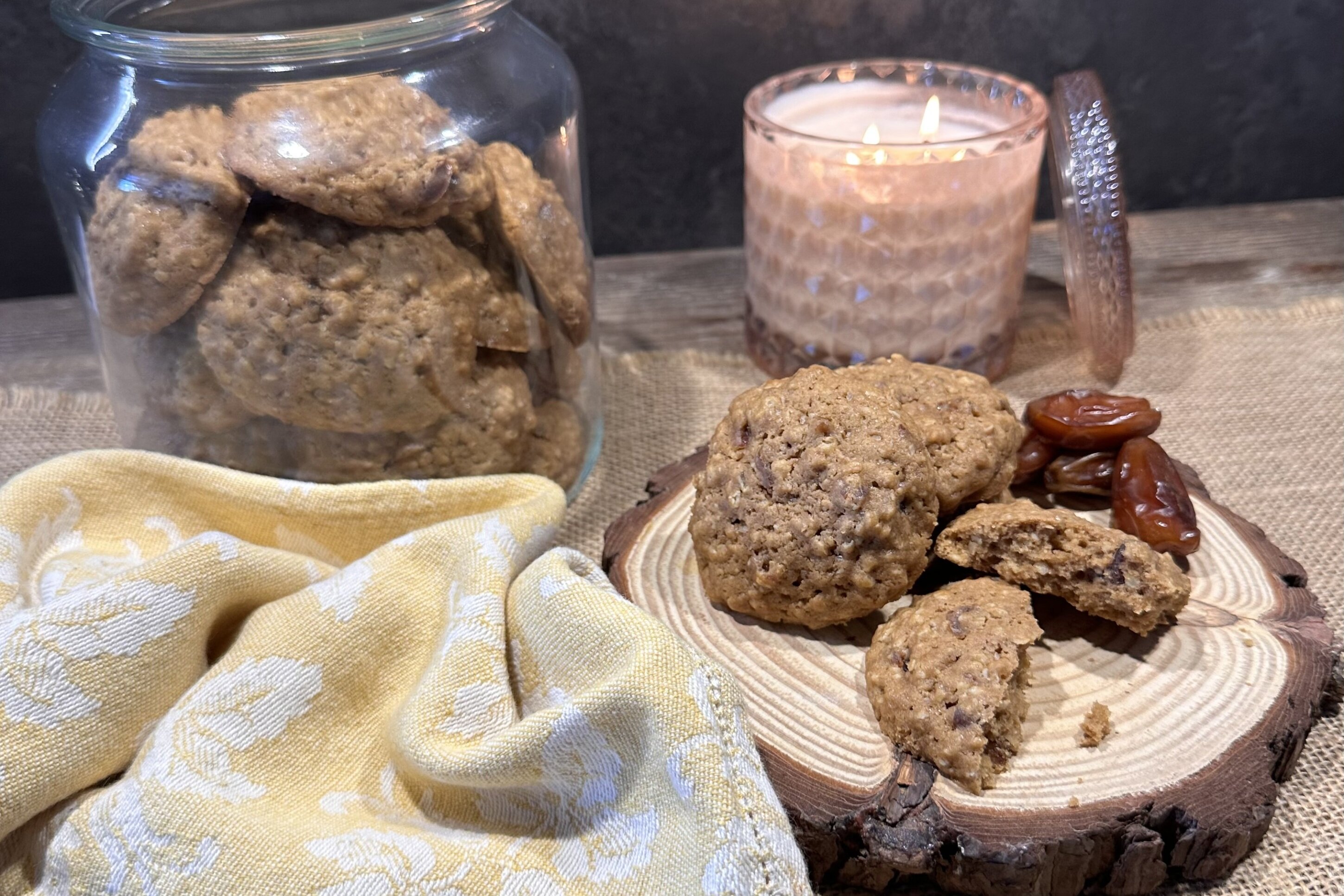 Cookies con datteri ricetta facile