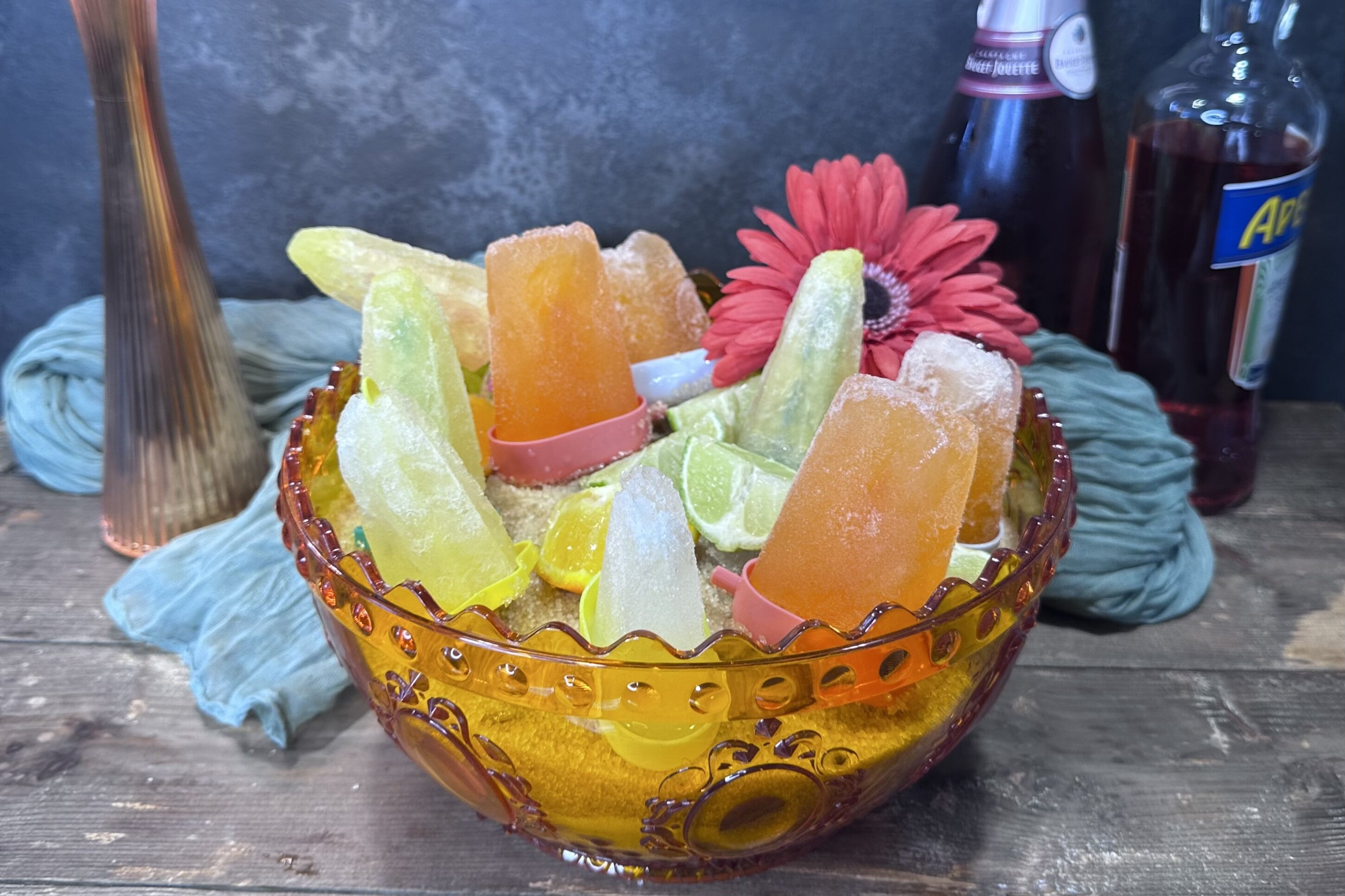 Ghiaccioli ai cocktail - Gin Tonic, Spritz e Mimosa