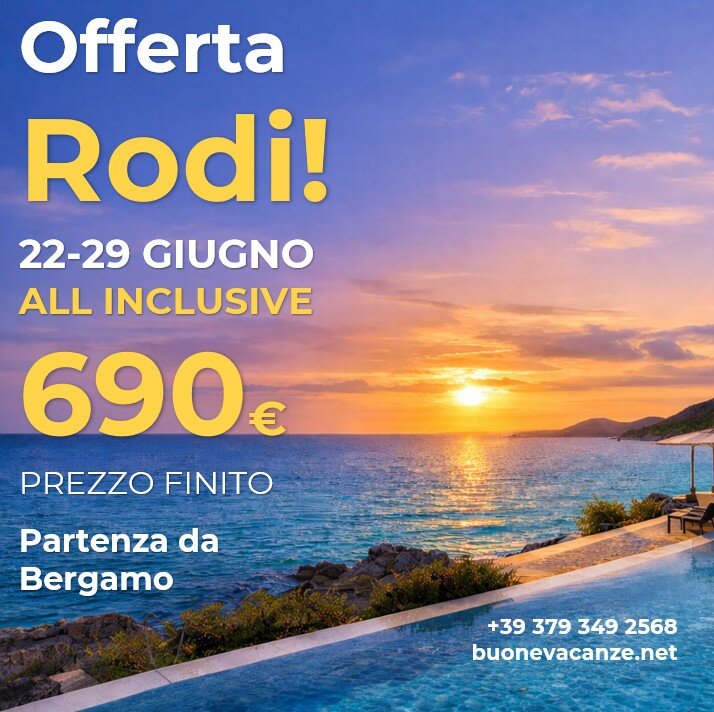 RODI partenza 22 Giugno