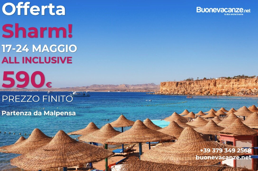SHARM partenza 17 Maggio