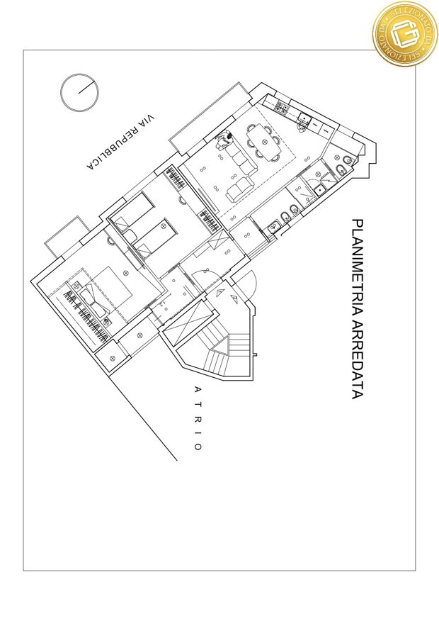 Via Giuseppe Verdi: 3 Vani